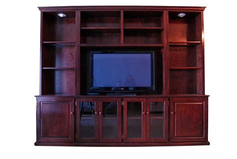 The possibilities with this entertainment center are endless. Handmade Free Standing Entertainment Center by Durham ...
