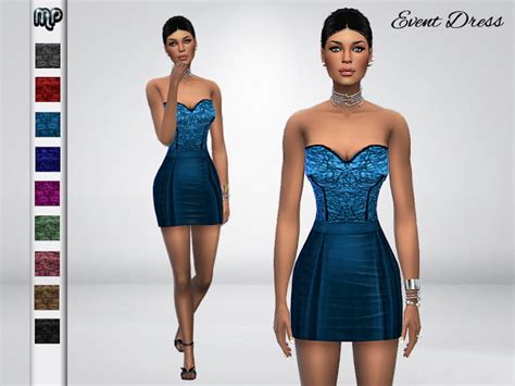 Mp Event Dress At Btb Sims Martyp Sims 4 Updates