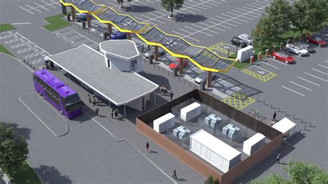 Europes Most Powerful Ev Charging Hub To See 300kw Chargers