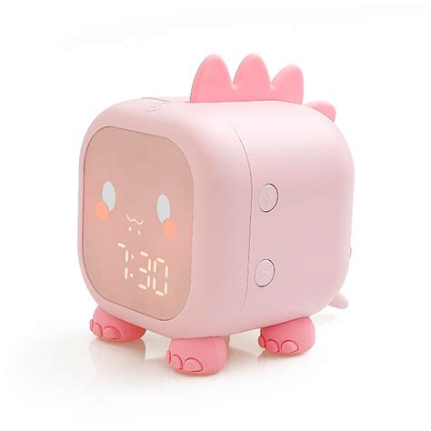 Kids Alarm Clock Digital Dinosaur Childrens Alarm Clocks For Girls