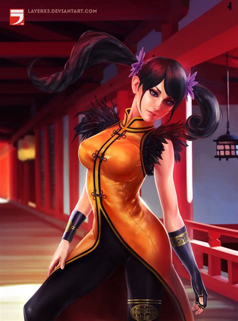 Artstation Ling Xiaoyu Tekken 7