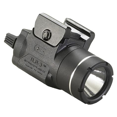 Streamlight 69220 Tlr 3 Weapon Mounted Tactical Light With Rail