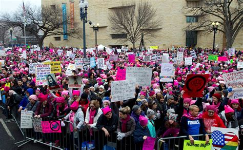 Women Protest Across The Globe Against Us President Donald Trump