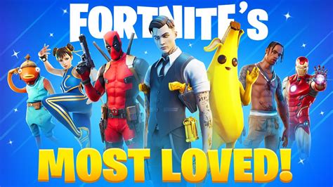 Fortnites Most Loved Skins Of All Time Youtube