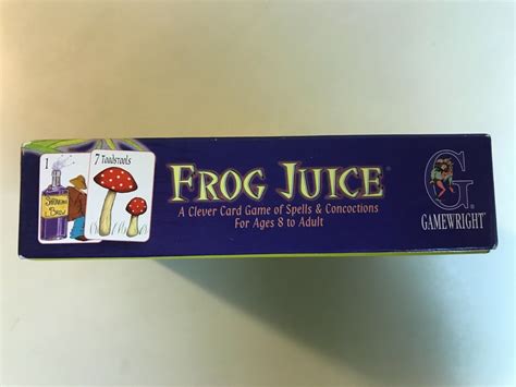 Frog Juice Gamewright Card Game 1997 Edition Complete With Instructions