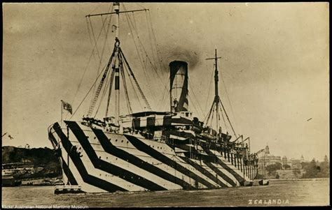 Long Before Mod Design These Graphic Wwi Razzle Dazzle Ships