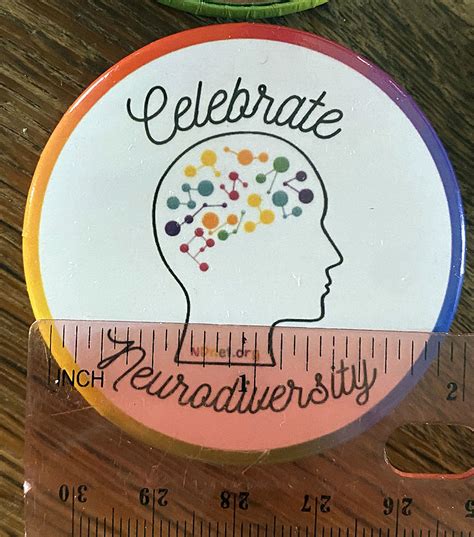 Celebrate Neurodiversity Pin Neurodiverse Network
