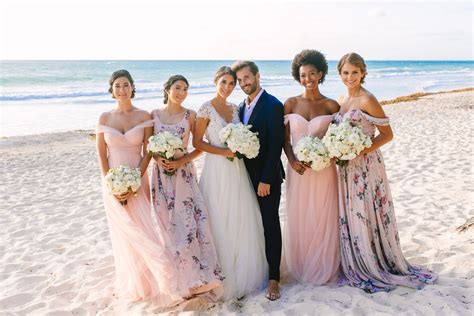 Get Beach Bridal Party Dresses 