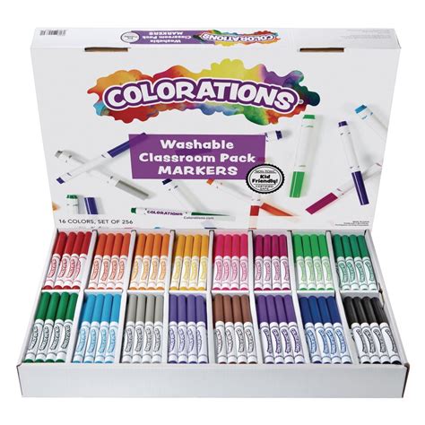Colorations® Classic Markers Classroom Value Pack Set Of 256