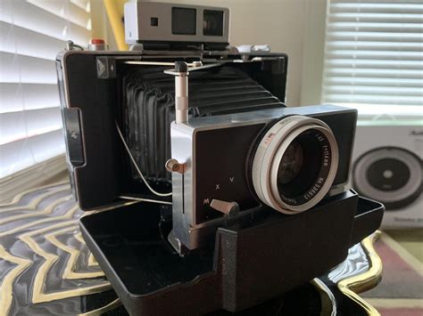 Picked Up A Polaroid Land Camera Model With The Briefcase