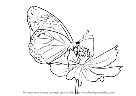 Bits of paper and pencils were always close by and no matter where, i could easily doodle and design little birds and flowers and pretty little houses with gardens and butterflies. Learn How to Draw a Butterfly on Flower (Butterflies) Step ...