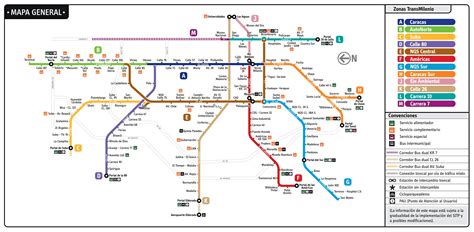 Mapa De Transmilenio Mirutafacil