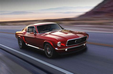1967 Mustang Meets Tesla Aviar Motors All Electric Muscle Car Electrek