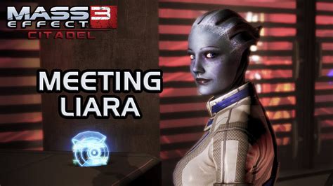 Mass Effect 3 Citadel Dlc Meeting Liara Youtube