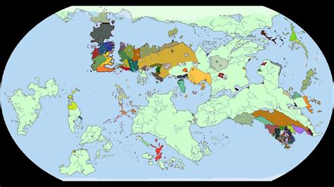 Entire World Map Of Game Of Thrones Uohere