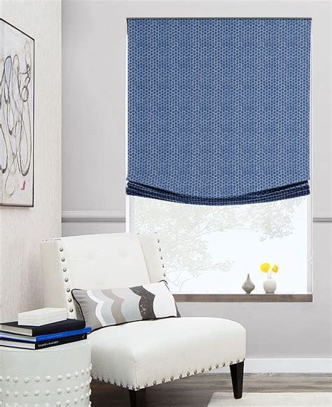 Relaxed Roman Shades Sheer Fabrics And More The Shade Store A