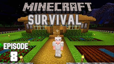 Minecraft Xbox One Bedrock Edition Survival Lets Play Ep 8 Farming