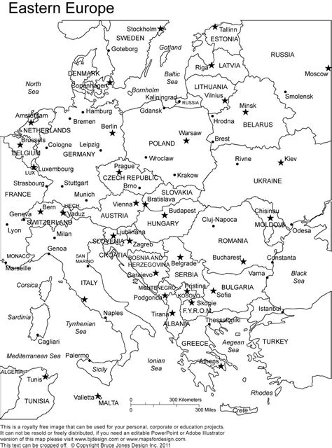 Image Result For Outline Map Of Eastern Europe Geography Map Europe