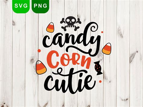 Candy Corn Cutie Svg Halloween Svg Candy Corn Svg Digital Etsy