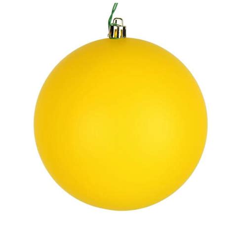 Find great deals on ebay for yellow tree ornaments. Vickerman 624432 - Yellow Colored Christmas Tree Ball Ornament