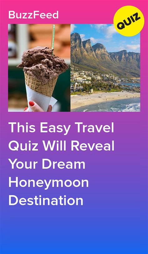 This Easy Travel Quiz Will Reveal Your Dream Honeymoon Destination