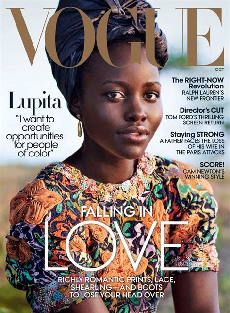 Lupita Nyongo Stars In American Vogue October 2016 Cover Story