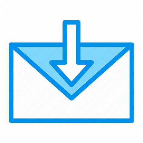 Incoming Mail Receive Icon Download On Iconfinder