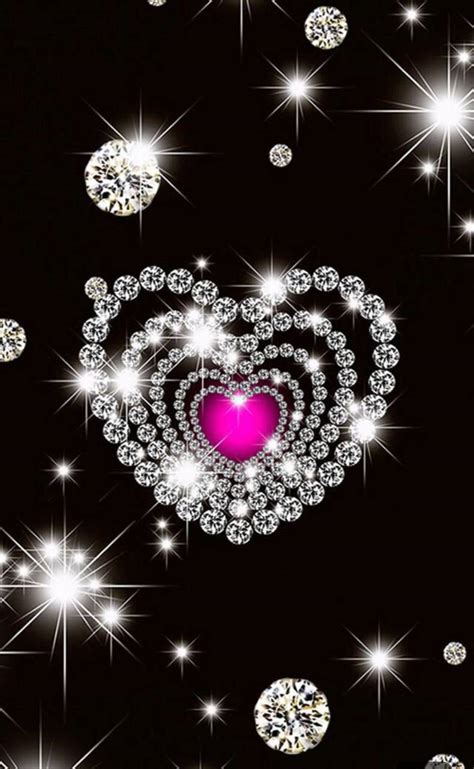 Sparkling Hearts Wallpapers Top Free Sparkling Hearts Backgrounds