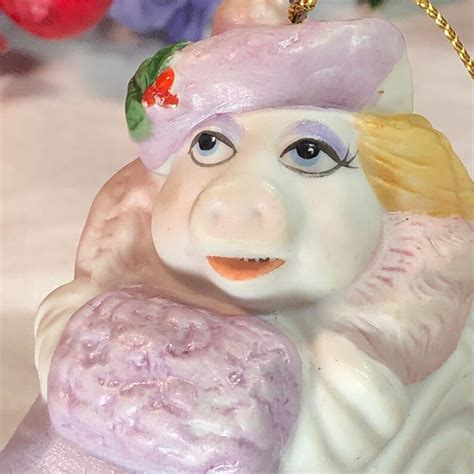 Miss Piggy Christmas Ornament Holiday Decor Country Home Decor Birthday