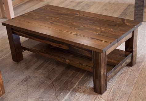 2024 Popular Rustic Wooden Coffee Tables