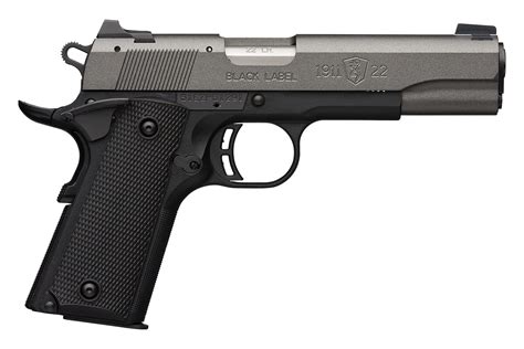 Browning 1911 22 Compact Black Label 22lr Semi Auto Pistol With