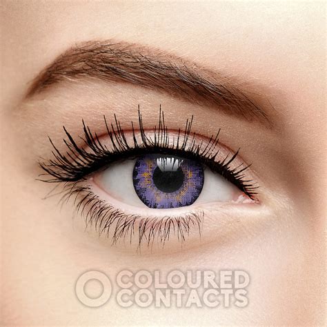Air Optix Colors Amethyst Coloured Contacts Lenses Non Prescription