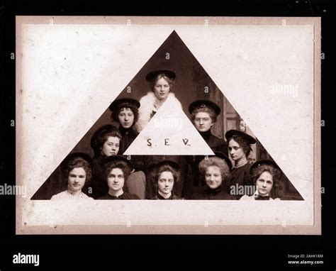 Sorority Girls Ca 1890 Stock Photo Alamy