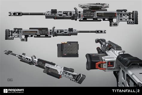 The Art Of Titanfall 2 Arte Conceptual Armas Armas Geniales Y Armas