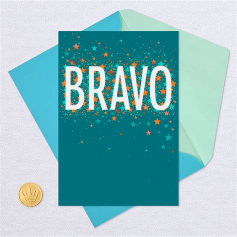 Bold Bravo Congratulations Card Greeting Cards Hallmark