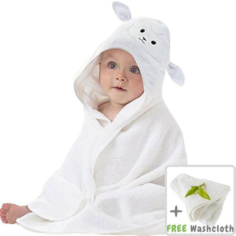 Organic Bamboo Baby Hooded Towel Best Baby Products On Amazon