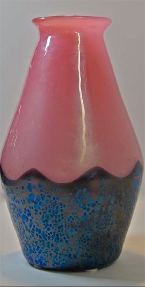 Loetz Pink And Blue Ausfuhrung Vase With Images Secese