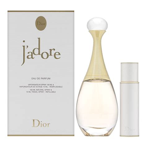Jadore By Christian Dior For Women 2 Piece Set Includes 34 Oz Eau De