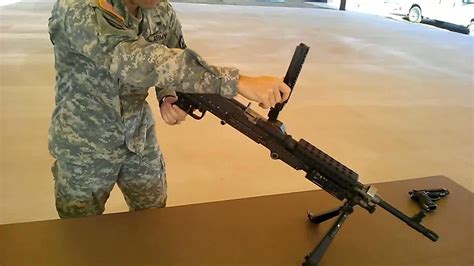Dvids Video M240b Disassembly Steps