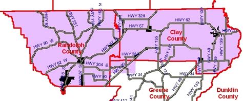 Service Territory Map Clay County Electric Cooperative