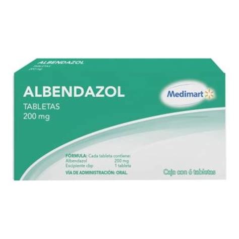 Albendazol Medimart 200 Mg 6 Tabletas Walmart