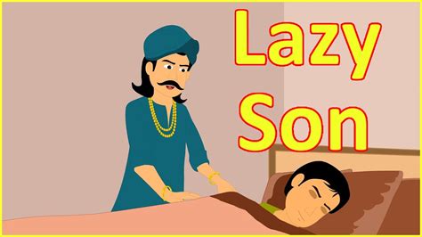 Lazy Son Moral Stories For Kids In English English Cartoon Maha