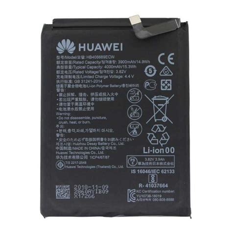 Batterie Hb406689ecw Huawei Mate 9 Mate 9 Proy7 2019y7 Primey9 2019