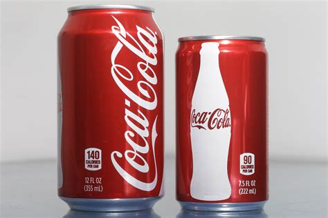 Coke And Pepsi Shrink Their Can Sizes Us News