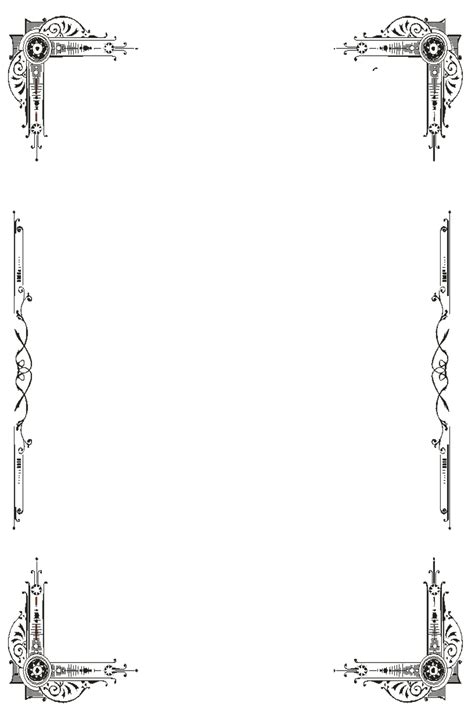 Template microsoft word greeting card , flower frame illustration thanks, thank you signage png clipart. Word Border Templates Free Download - CUMED.ORG | CUMED.ORG