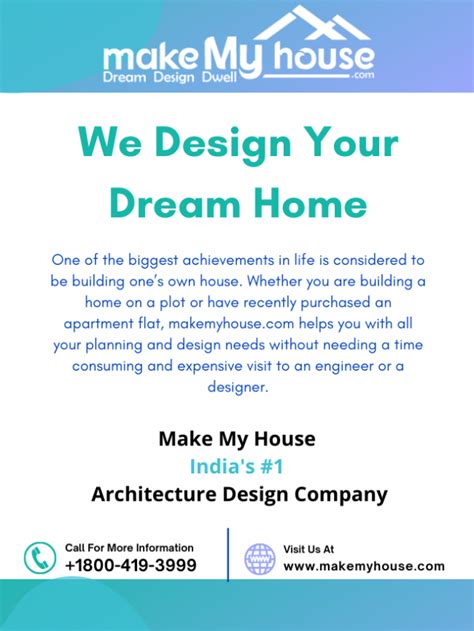 We Design Your Dream Home Make My House Stories Online House Plan