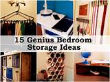Storage Ideas Bedroom