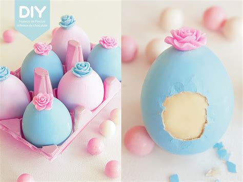4 de abril de 2021. EasyChic: DIY: Como hacer huevos de Pascua decorados y ...