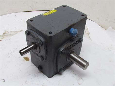 Boston Right Angle Worm Gear Speed Reducer Gearbox 601 Ratio 050hp