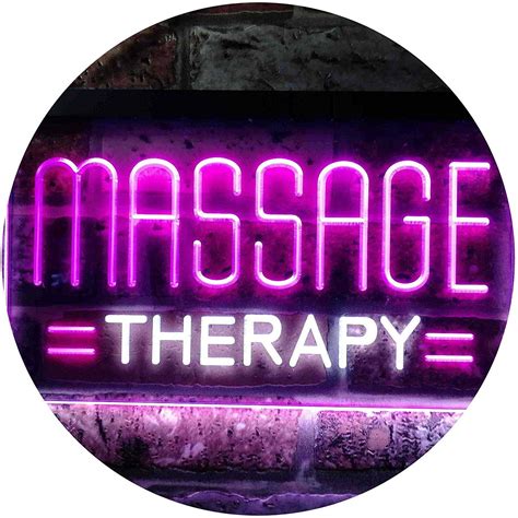 Massage Therapy Led Neon Light Sign Way Up Ts